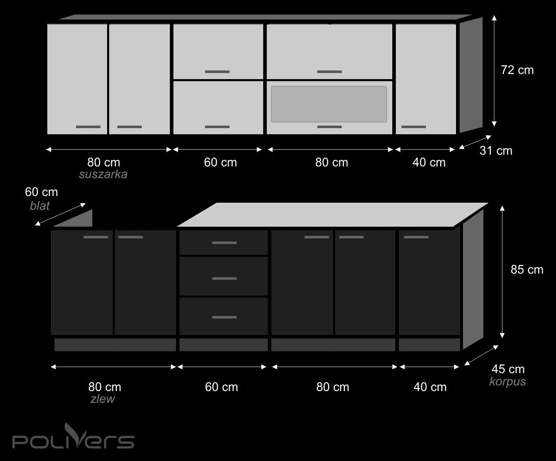 7. MDF/PCV połysk