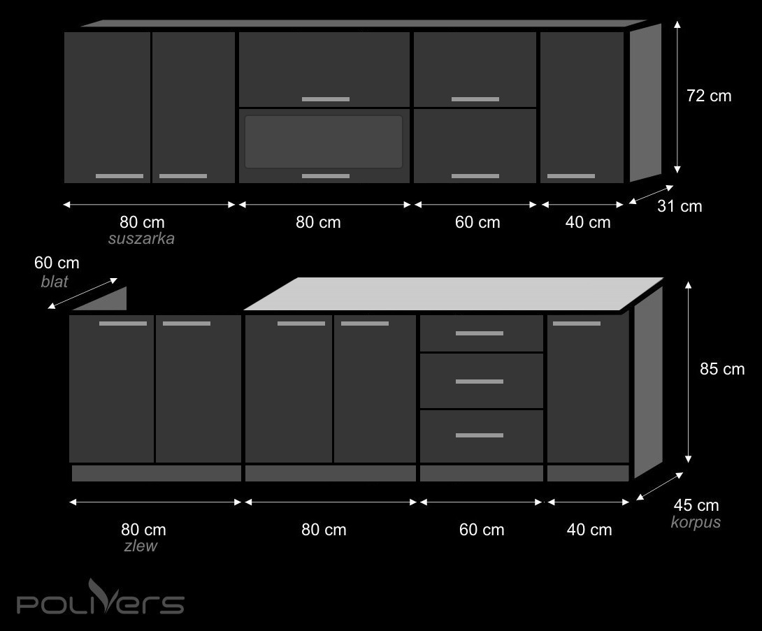 9. MDF/PCV połysk